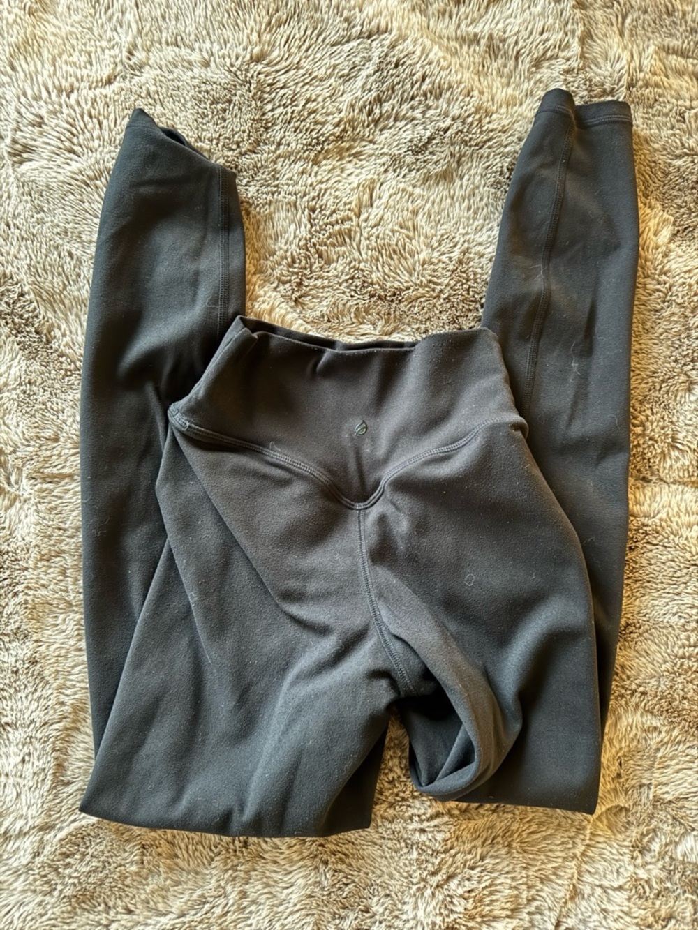 P’Tula Black High-Rise Workout Leggings